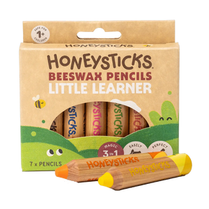 Go-For-Zero-Australia-Honeysticks-New-Zealand-Beeswax-Pencils-Little-Learners