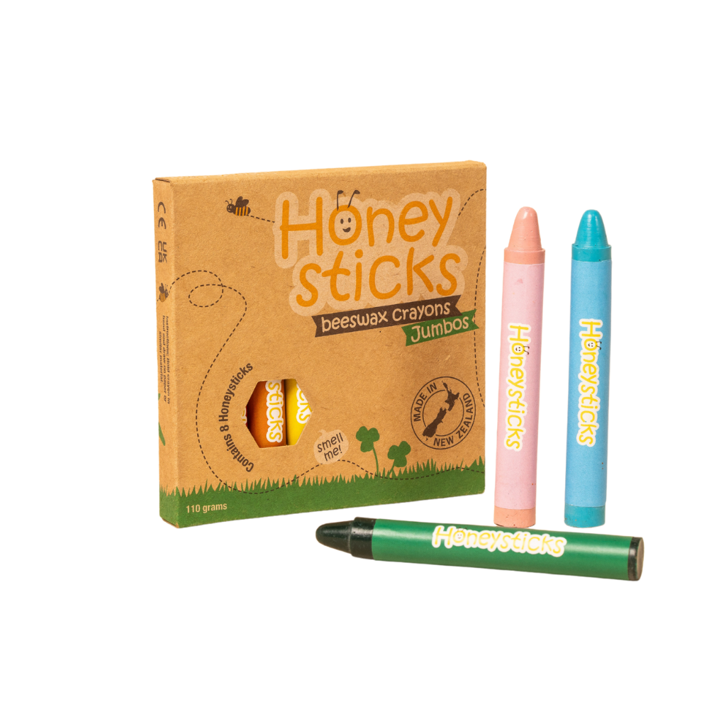 Go-For-Zero-Australia-Honeysticks-New-Zealand-Jumbo-Crayons-8-Pack