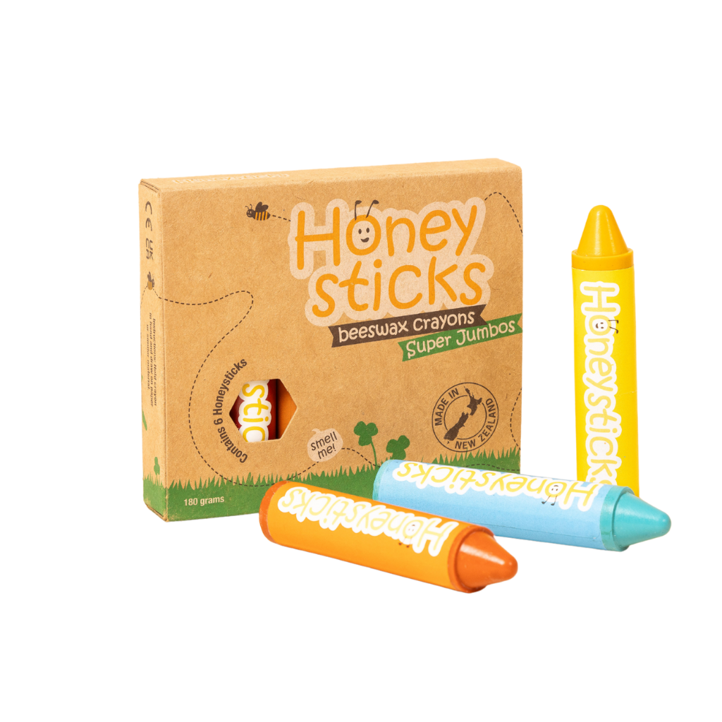 Go-For-Zero-Australia-Honeysticks-New-Zealand-Super-Jumbo-Crayons