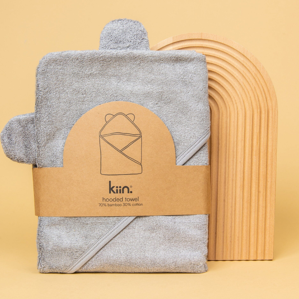 Go-For-Zero-Australia-Kiin-Baby-Australia-Hooded-Towel-Dusky-Blue