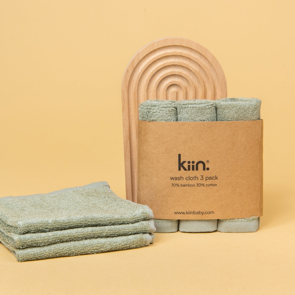 Go-For-Zero-Australia-Kiin-Baby-Australia-Wash-Cloths-3-Pack-Sage