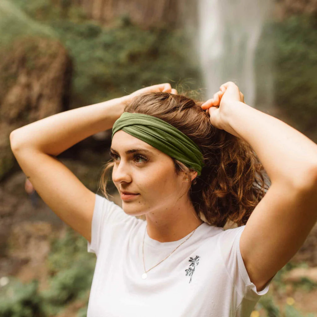 Go-For-Zero-Australia-Kooshoo-New-Zealand-Organic-Twisted-Headband-Olive-Branch-Styled