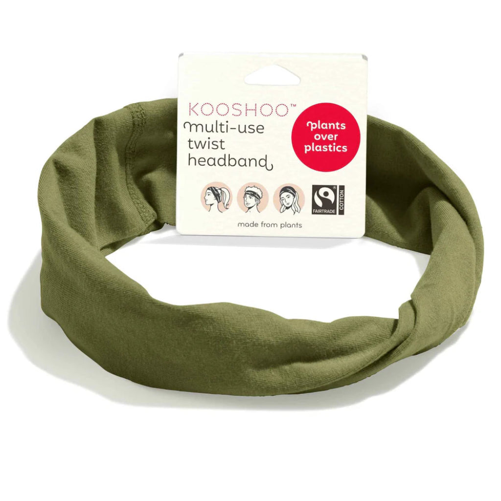 Go-For-Zero-Australia-Kooshoo-New-Zealand-Organic-Twisted-Headband-Olive-Branch