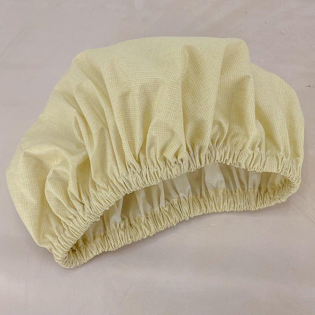 Go-For-Zero-Australia-Laminated-Cotton-Shop-Reusable-Shower-Cap-Butter-Linen