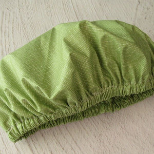 Go-For-Zero-Australia-Laminated-Cotton-Shop-Reusable-Shower-Cap-Sage-Green