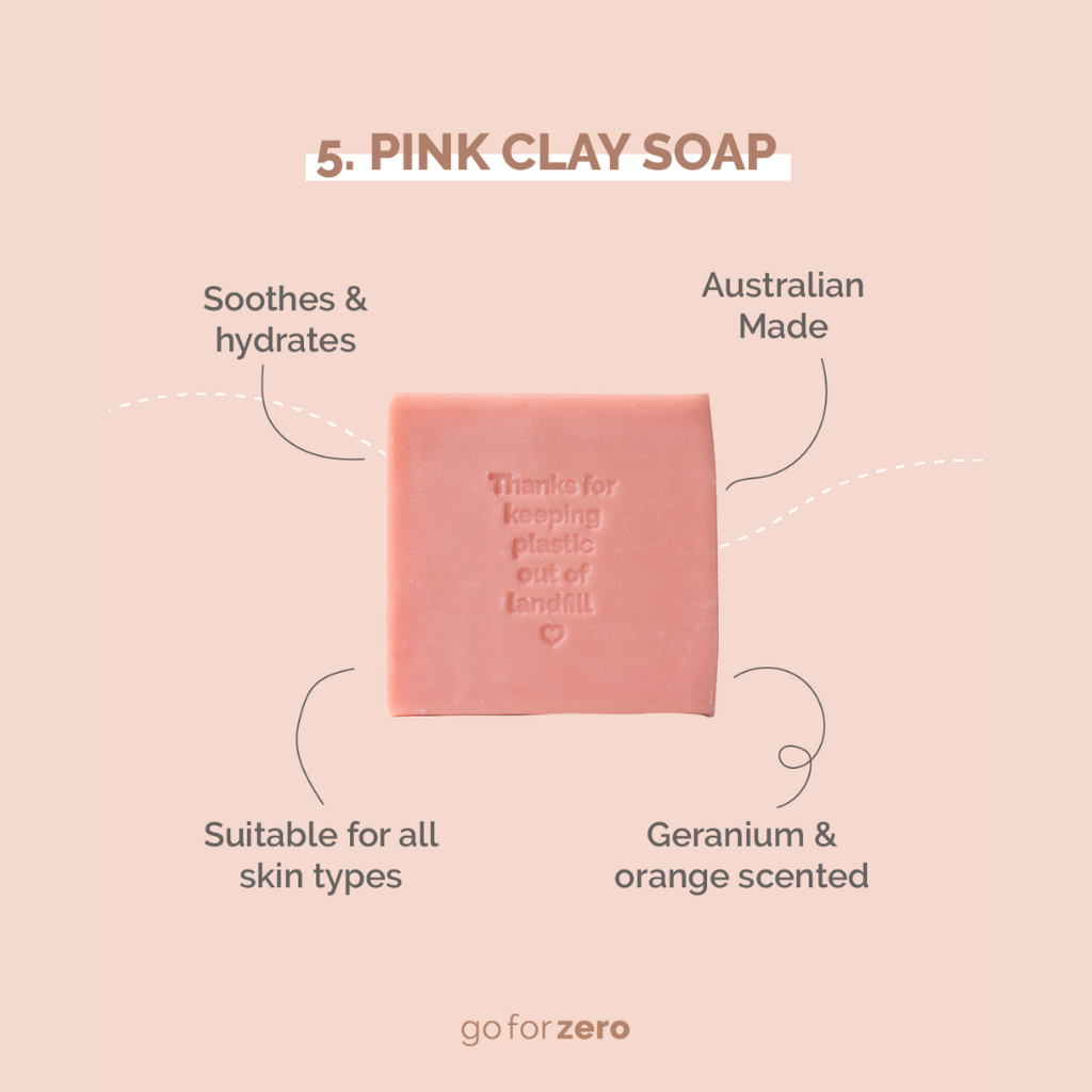 Go-For-Zero-Australia-Limited-Edition-Summer-Essentials-Box-Pink-Clay-Soap