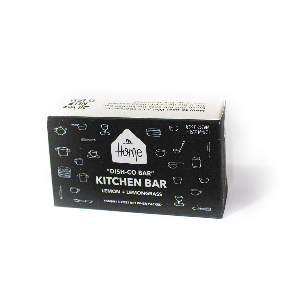 Go-For-Zero-Australia-No-Nasties-Australia-Dish-Co-Kitchen-Dish-Bar-150g-Lemongrass-And-Lemon-Scent