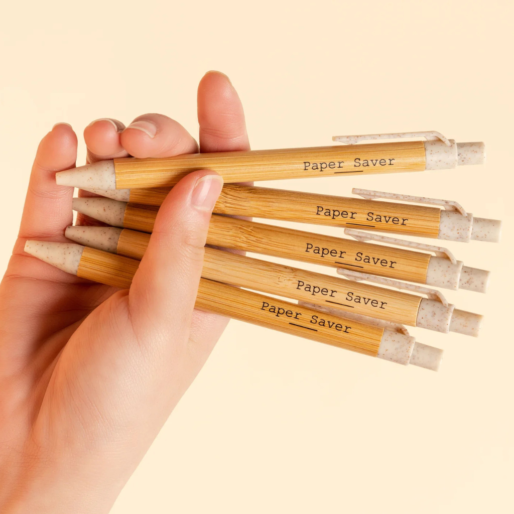 Go-For-Zero-Australia-Paper-Saver-Australia-Refillable-Bamboo-Pens