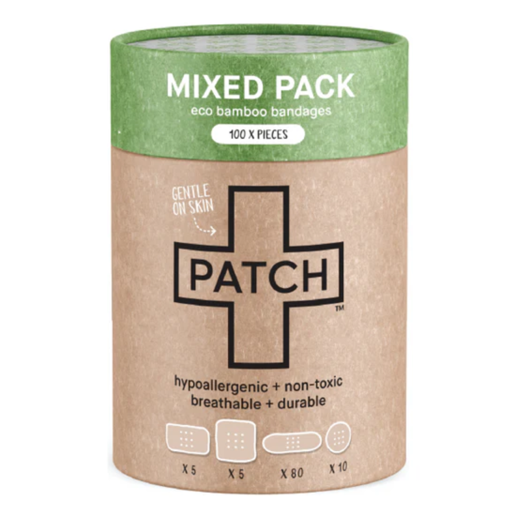 Go-For-Zero-Australia-Patch-Adhesive-Bamboo-Bandages-Mixed-100-Pack