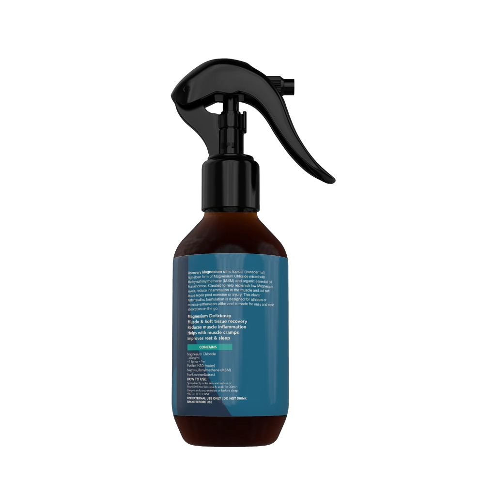 Go-For-Zero-Australia-Raw-Medicine-Australia-Recovery-Magnesium-Oil-Collagen-Support-200ml-Back