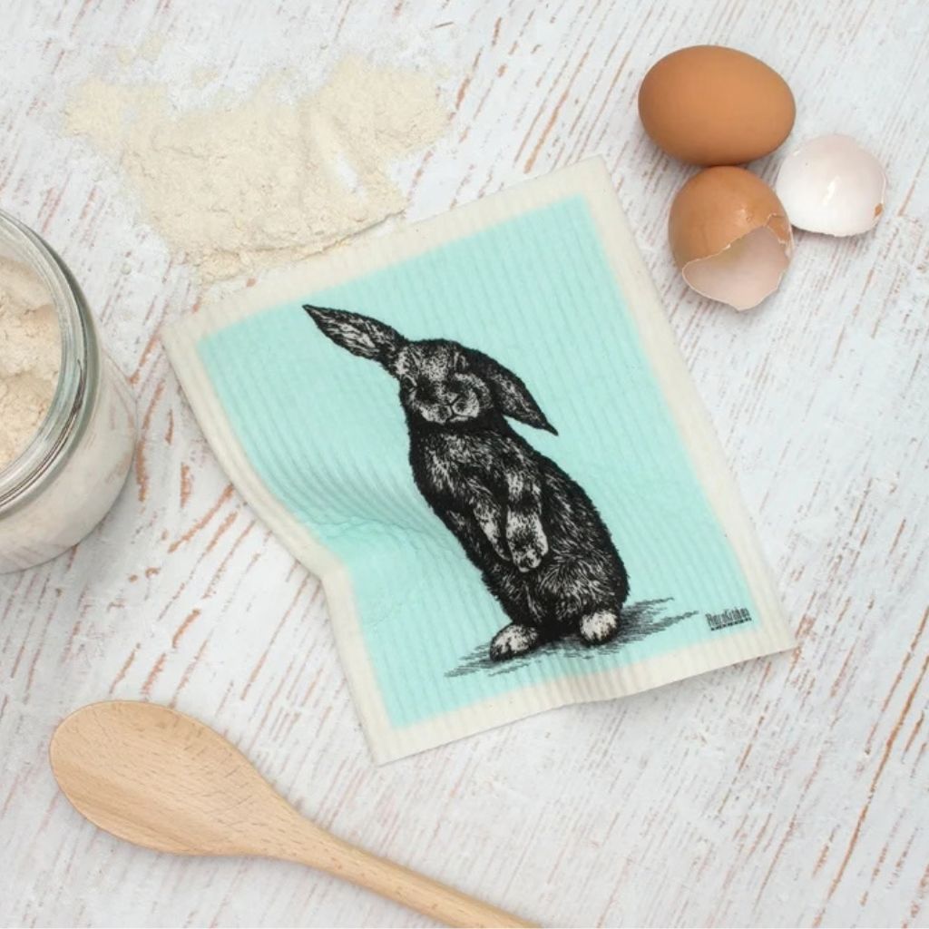 Go-For-Zero-Australia-RetroKitchen-Australia-Compostable-Dish-Cloth-Rabbit-Styled