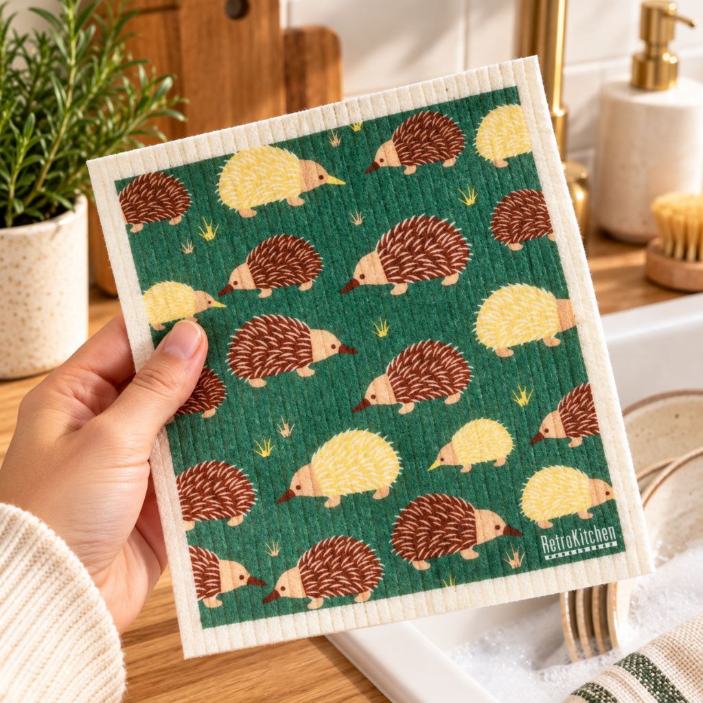 Go-For-Zero-Australia-Retrokitchen-Australia-Cellulose-Echidna-In-Hand