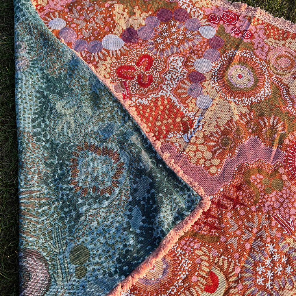 Go-For-Zero-Australia-Salty-Aura-Australia-Recycled-Cotton-Throw-Rugs-The-Cungelella-Rug