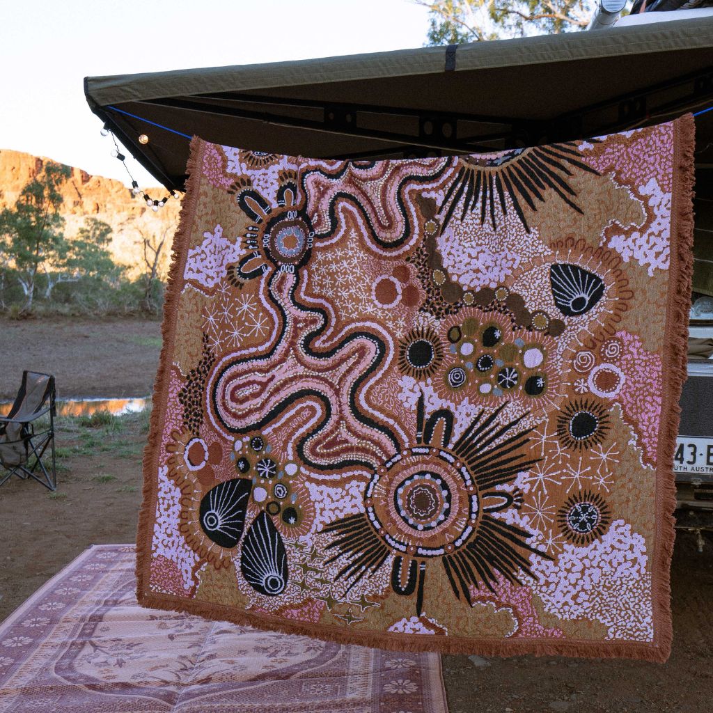 Go-For-Zero-Australia-Salty-Aura-Australia-Recycled-Cotton-Throw-Rugs-The-Waru-Rug-Styled