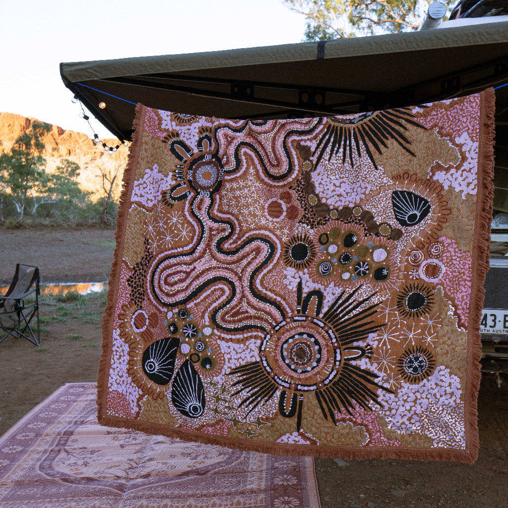 Salty Aura - Recycled Cotton Throw Rugs (6 Designs) - Go For Zero