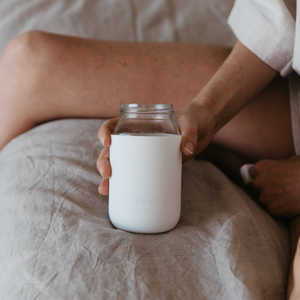 Go-For-Zero-Australia-Saver-Sleeve-Australia-Reusable-Silicone-Jar-Sleeve-White-Styled