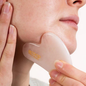 Go-For-Zero-Australia-Scoop-Whole-Beauty-Australia-100%-Rose-Guartz-Face-Sculpting-Gua-Sha-Chin-Styled