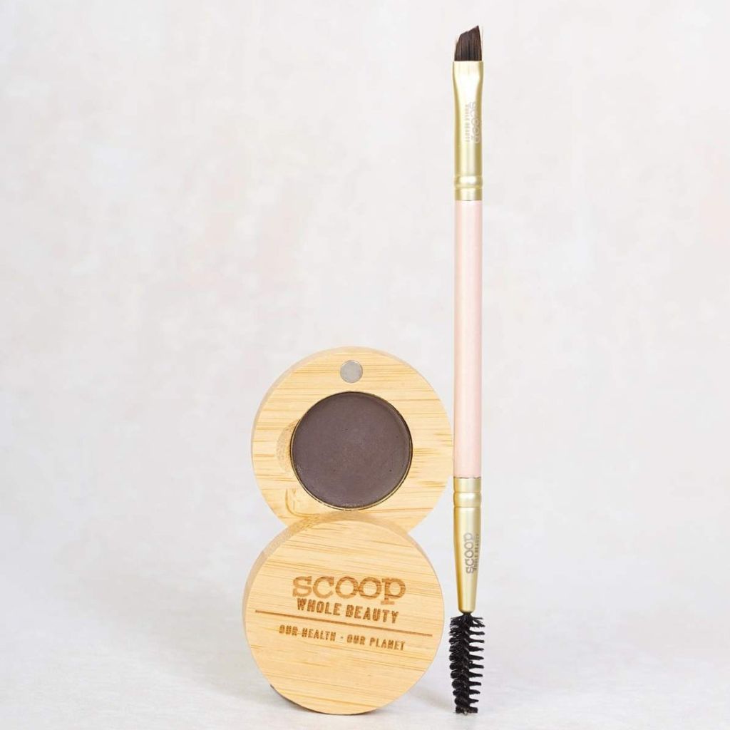 Go-For-Zero-Australia-Scoop-Whole-Beauty-Australia-Natural-Mineral-Brow-Balm-With-Compact-Double-Edged-Brow-Brush