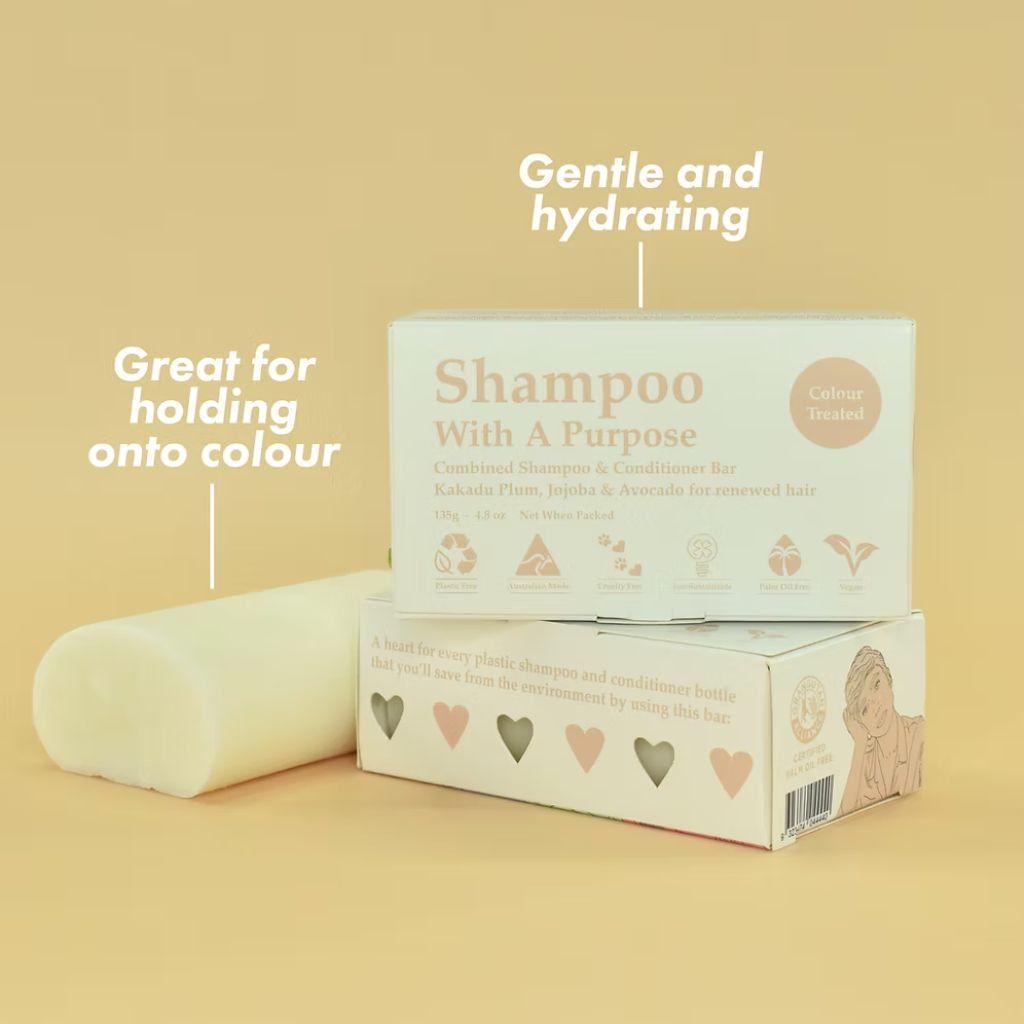 Go-For-Zero-Australia-Shampoo-with-a-Purpose-Colour-Treated-Shampoo-&-Conditioner-Bar-135g-Information
