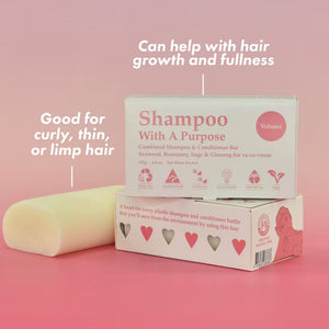 Go-For-Zero-Australia-Shampoo-with-a-Purpose-Volume-Shampoo-&-Conditioner-Bar-135g-Information