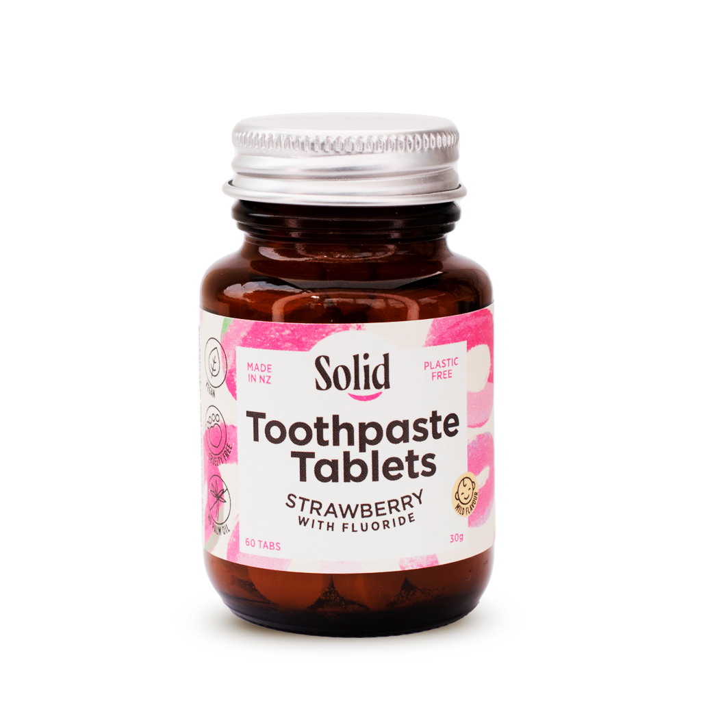 Go-For-Zero-Australia-Solid-Strawberry-Toothpaste-Tablets-30g