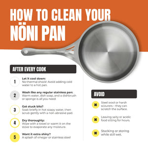 Go-For-Zero-Australia-Solidteknics-Australia-Non-Toxic-Noni-26cm-Frypan-Cleaning