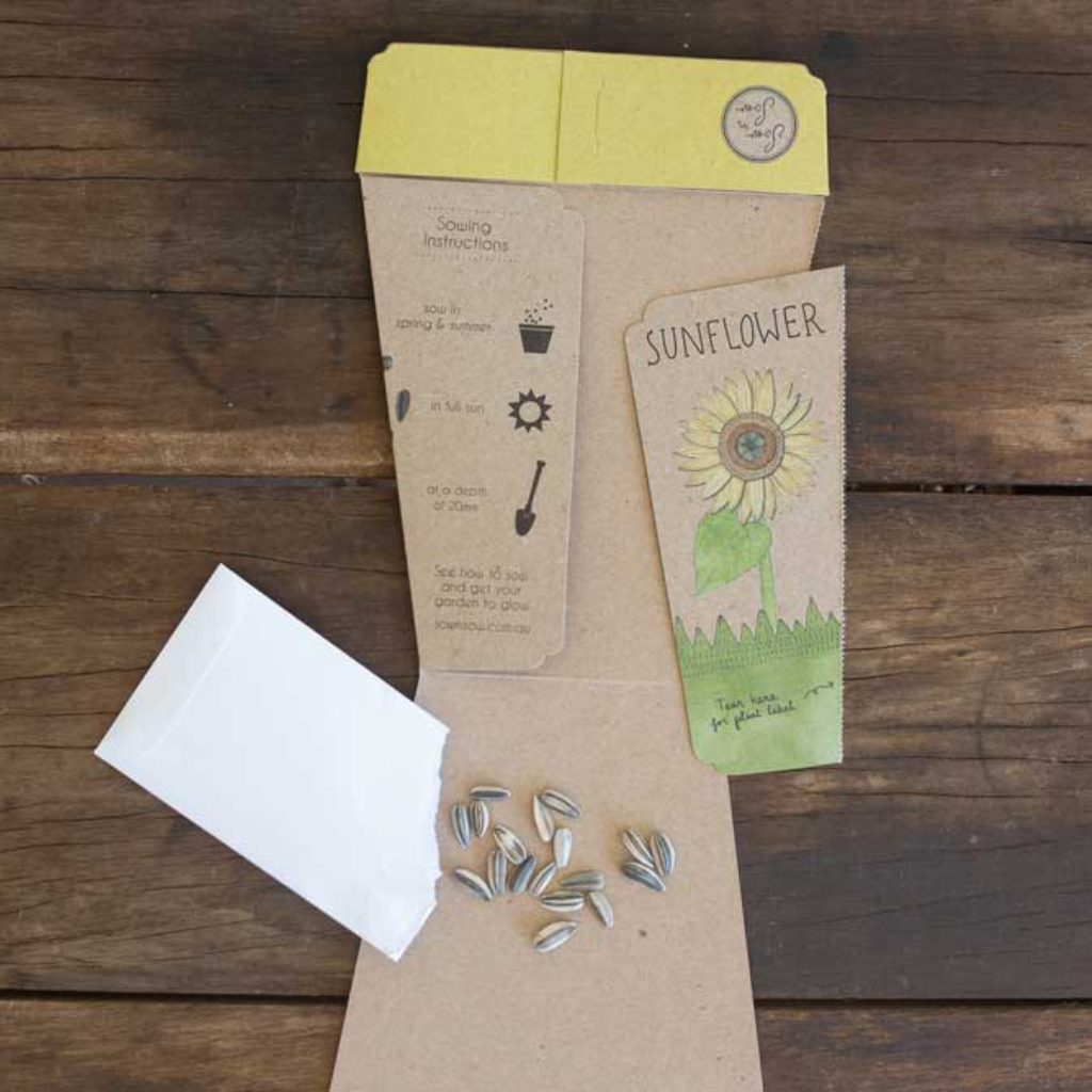 Go-For-Zero-Australia-Sow-n-Sow-Australia-Sunflower-Gift-Open