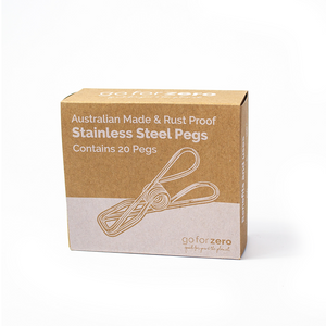 Go-For-Zero-Australia-Stainless-Steel-Pegs-20-Pack-Boxed