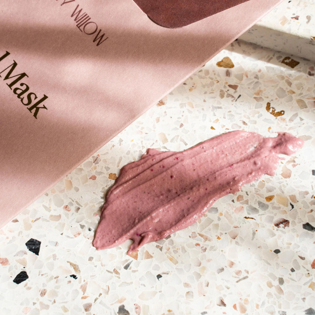 Go-For-Zero-Australia-Stray-Willow-Pink-Vitamin-C-Face-Mask-Front