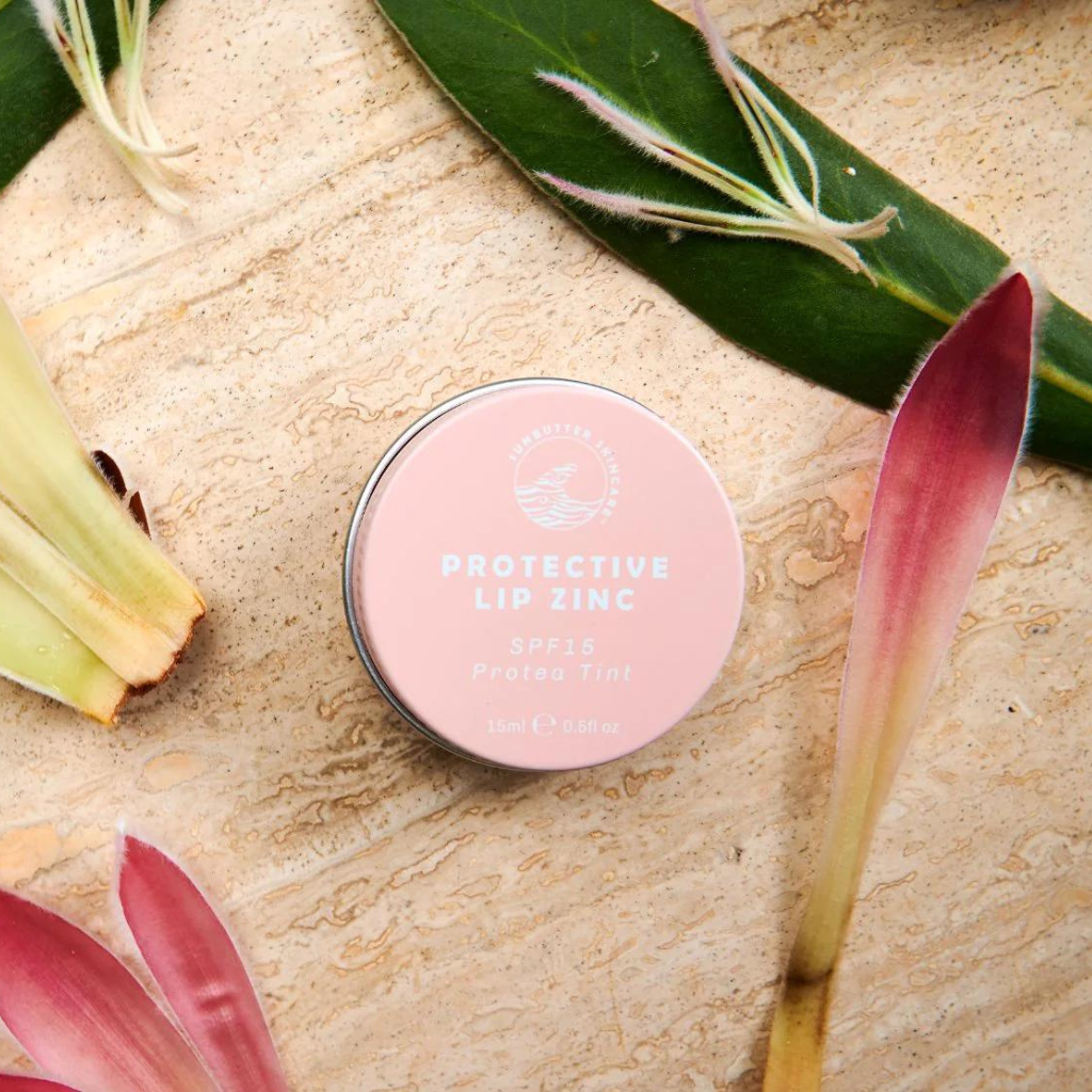 Go-For-Zero-Australia-Sunbutter-Australia-SPF15-Protective-Lip-Zinc-Protea-Tint