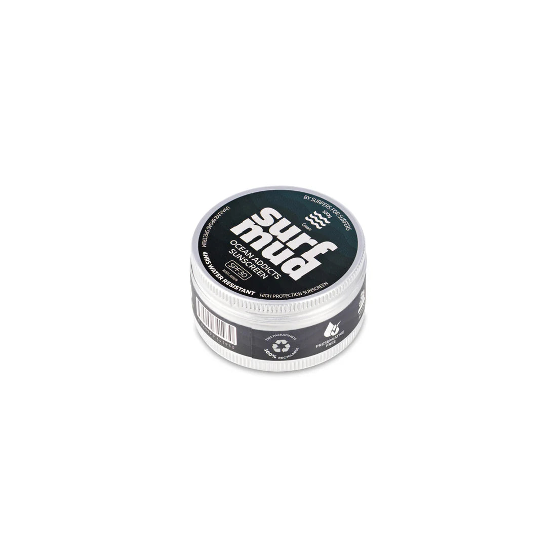 Go-For-Zero-Australia-Surfmud-Australia-Ocean-Addicts-Sunscreen-SPF30-100g-Side