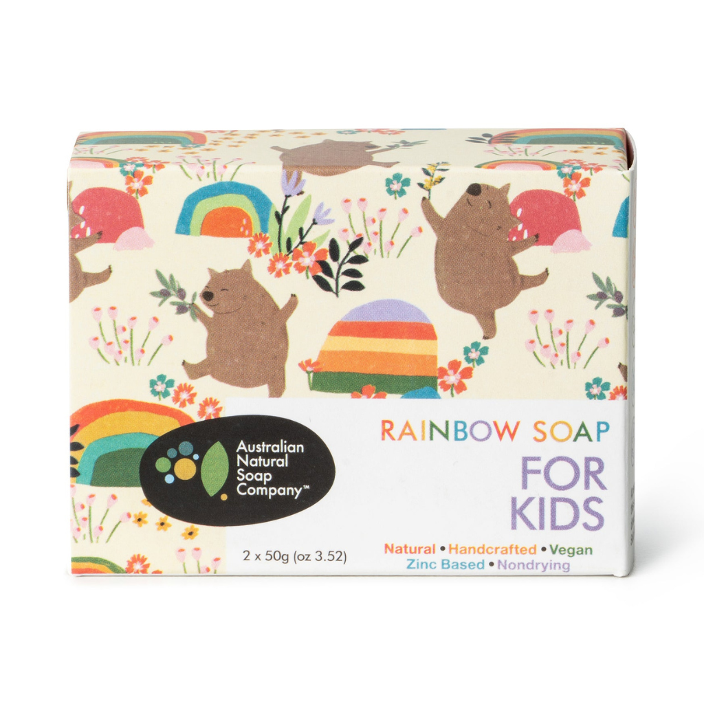 Go-For-Zero-Australia-The-Australian-Natural-Soap-Company-Rainbow-Soap-For-Kids-100g