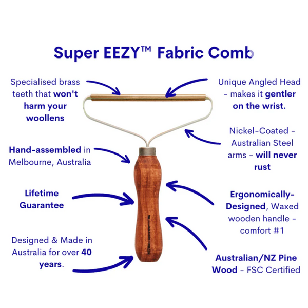 The Original Fabric Comb - EEZY Fabric Comb (2 Colours)