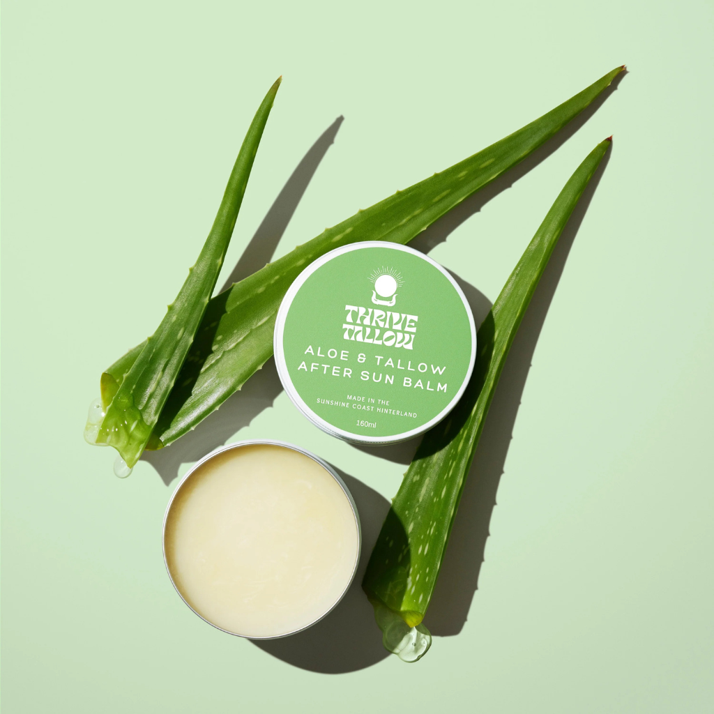 Go-For-Zero-Australia-Thrive-Tallow-Australia-Aloe-Vera-And-Tallow-After-Sun-Balm