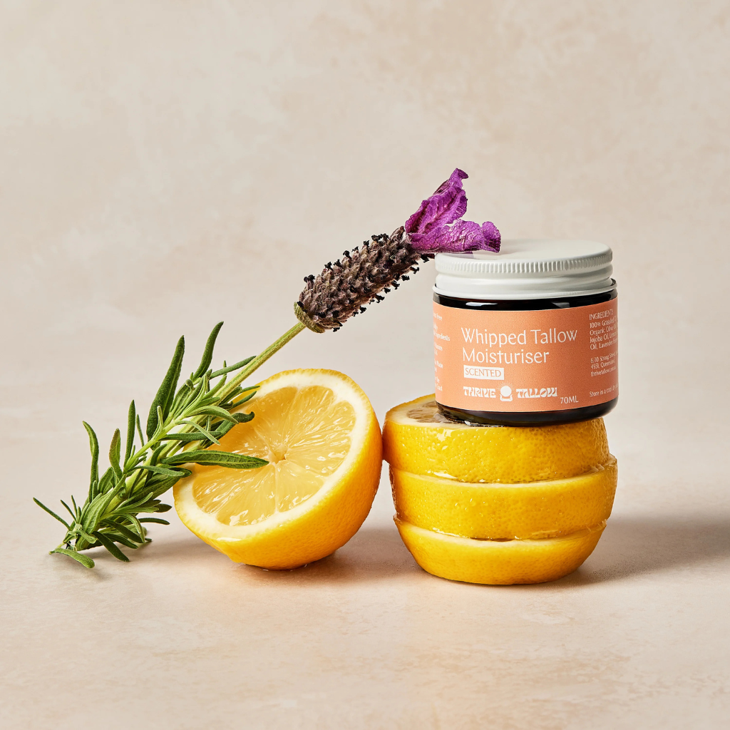 Go-For-Zero-Australia-Thrive-Tallow-Australia-Whipped-Tallow-Moisturiser-Scented-Styled-1