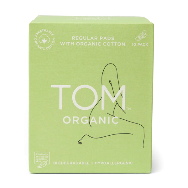 Tom Organics - Regular Ultra Thin Pads (10 Pack)
