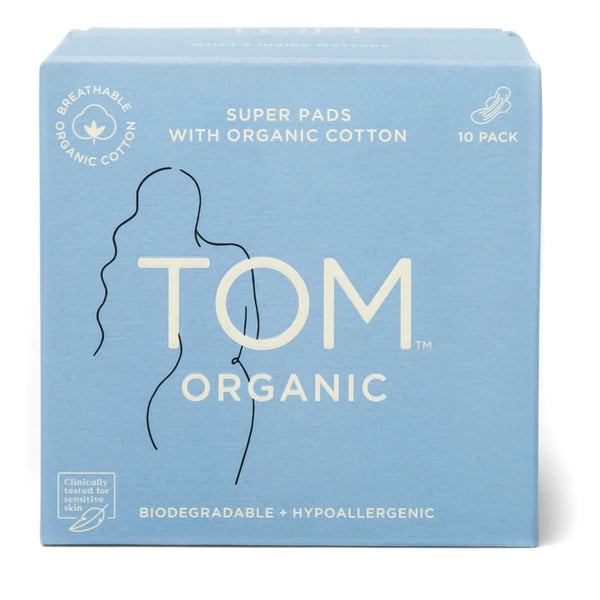 Tom Organics - Super Ultra Thin Pads (10 pack)