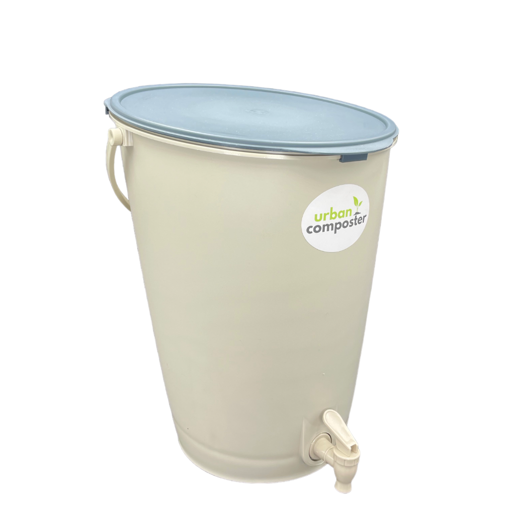 Go-For-Zero-Australia-Urban-Composter-City-Composter-Charcoal-15-Litre