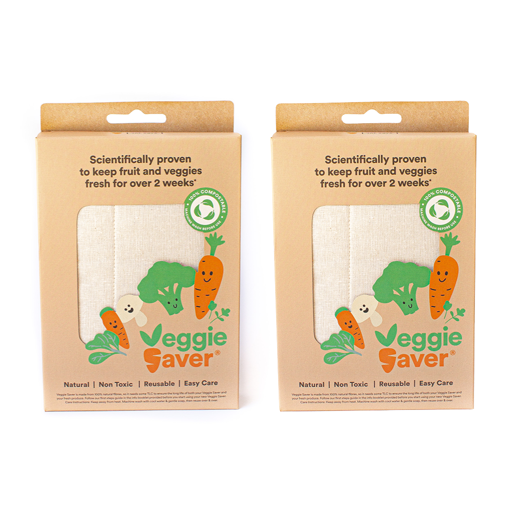 Go-For-Zero-Australia-Veggie-Saver-Bag-Australia-Medium-Sized-Produce-Bag-Natural-Trim-Two-Pack
