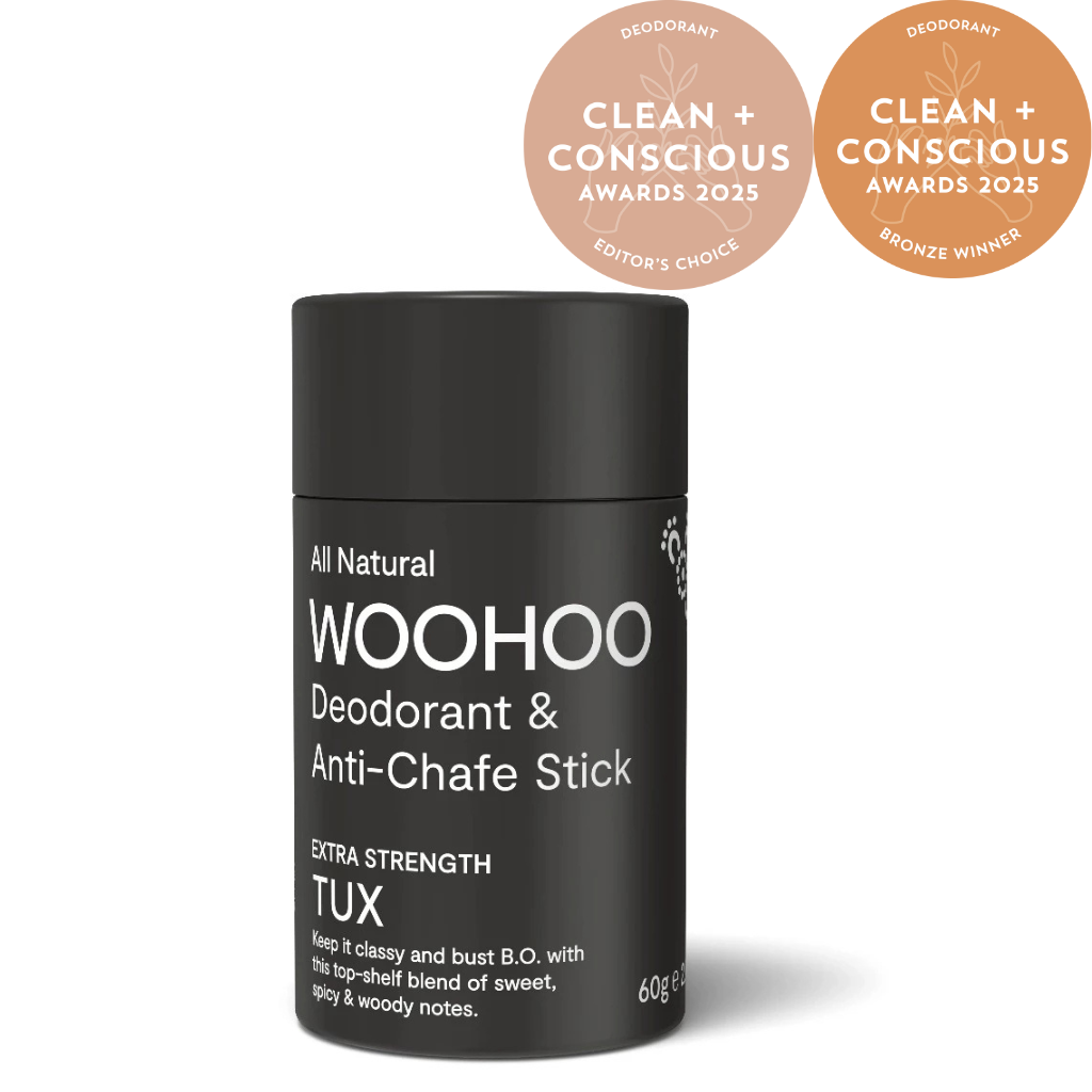 Go-For-Zero-Australia-Woohoo-Body-Natural-Deodorant-Tux-Extra-Strength-Tube-Awards