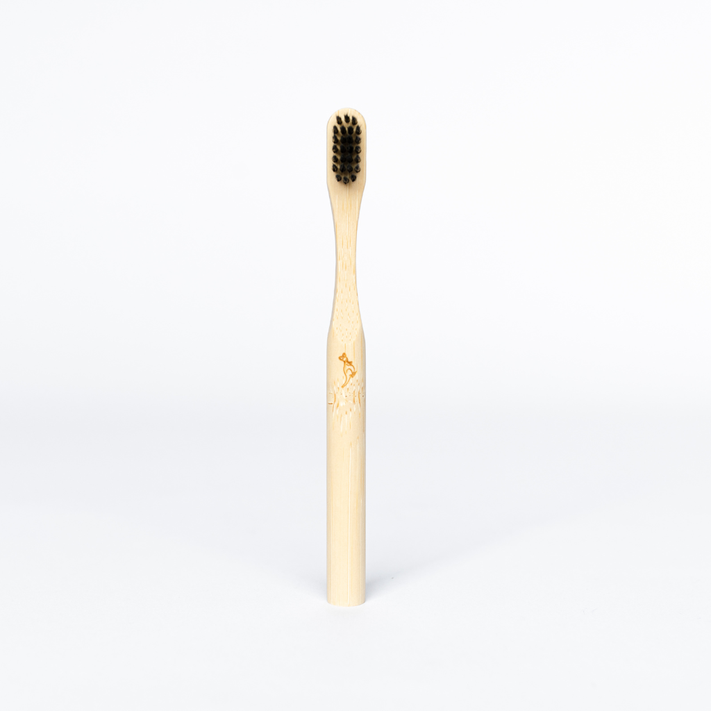 Go-For-Zero-Australia-Bamboo-Kids-Toothbrush-Soft-Kangaroo