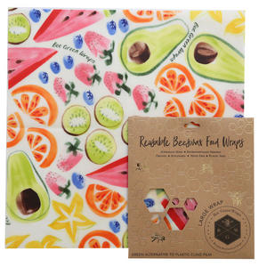 Go-For-Zero-Australia-Bee-Green-Wraps-Australia-Large-Food-Wraps-8-Designs-Fruit