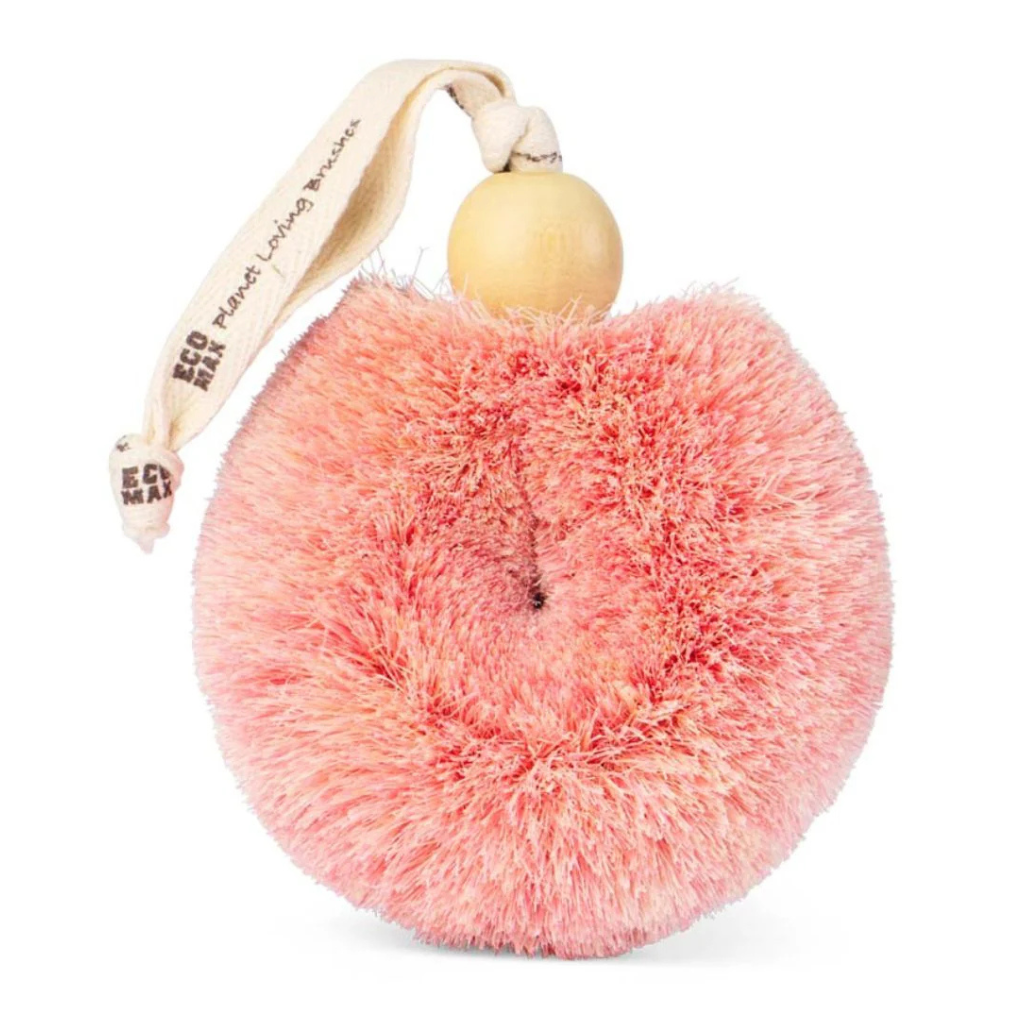 Go-For-Zero-Australia-Eco-Max-Spa-Shower-Puff-3-Colours-Pink