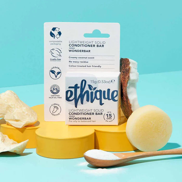 Go-For-Zero-Australia-Ethique-New-Zealand-Solid-Conditioner-Bar-Wonderbar-Normal-To-Oiily-Hair