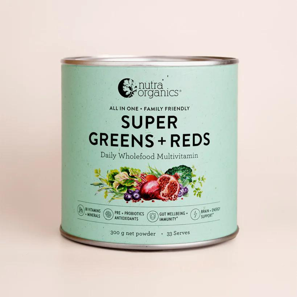 Go-For-Zero-Australia-Nutra-Organics-Australia-Super-Greens-And-Reds-Wholefood-Multivitamin-150g