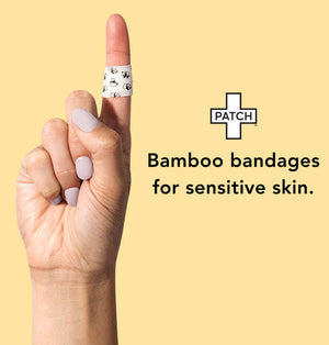 Patch – Coconut Oil bamboo bandages for Kids (25 or 100 pack)