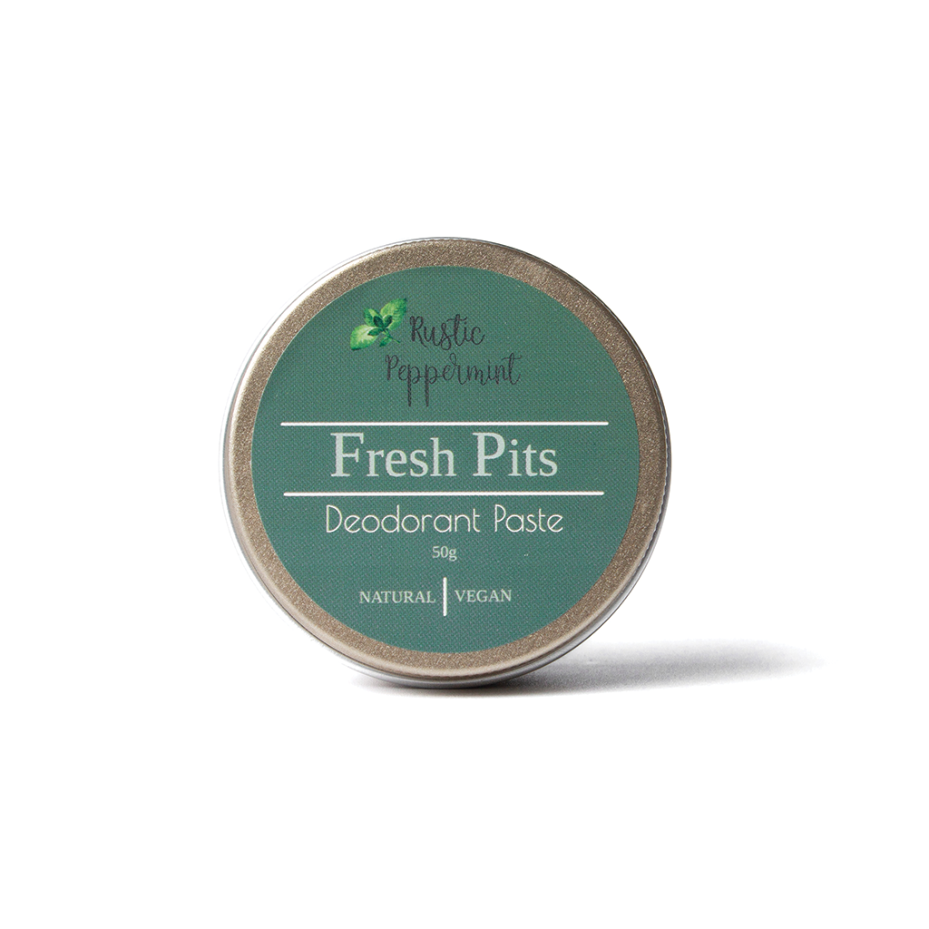 Go-For-Zero-Australia-Rustic-Peppermint-Fresh-Pits-Deodorant-Paste-50g