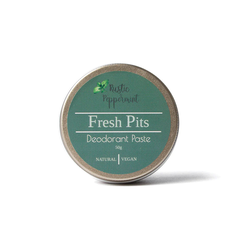 Rustic Peppermint - Deodorant & Pit Detox Pack (Fresh Pits - Sensitive)