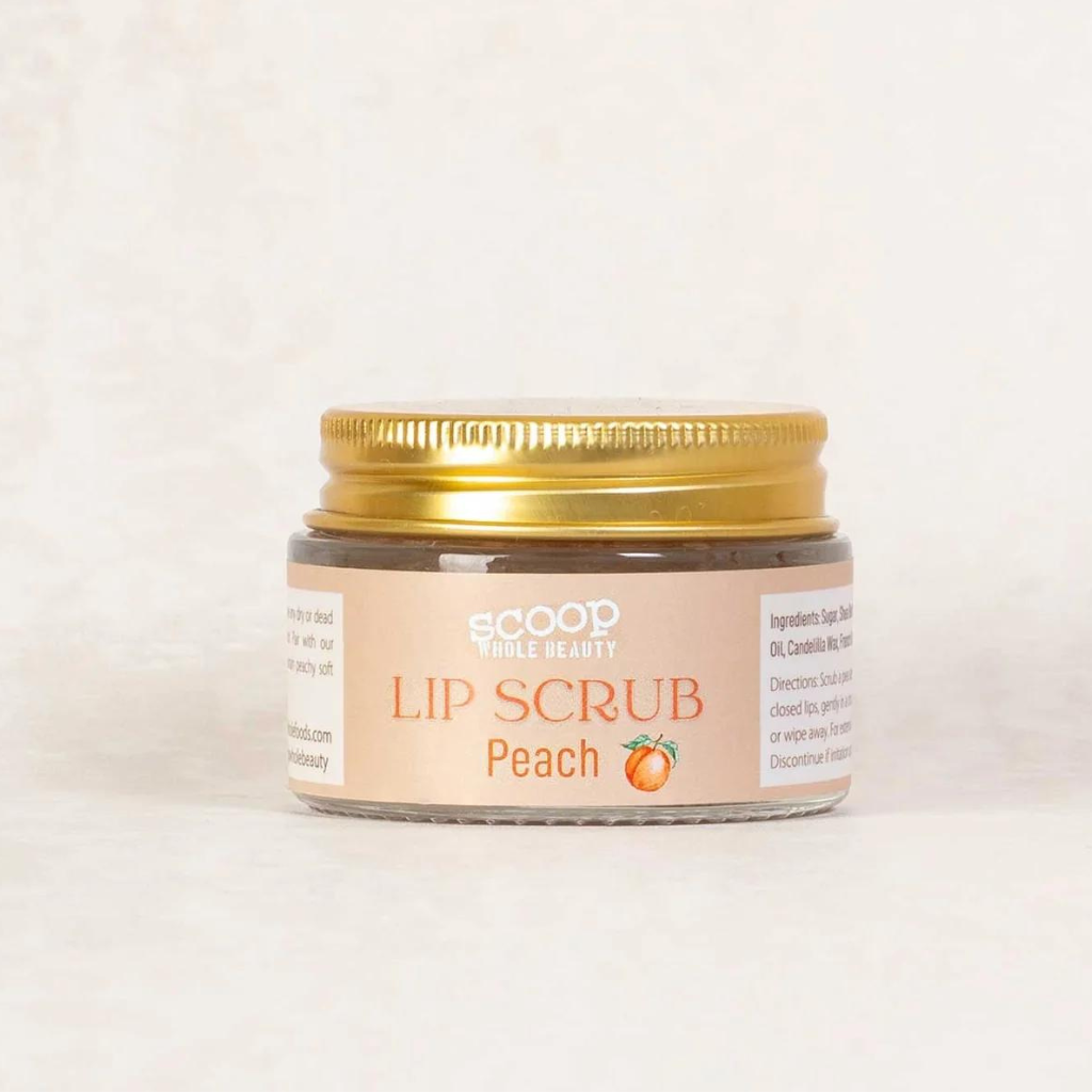 Go-For-Zero-Australia-Scoop-Whole-Beauty-Australia-Natural-Exfoliating-Peach-Lip-Scrub-35g