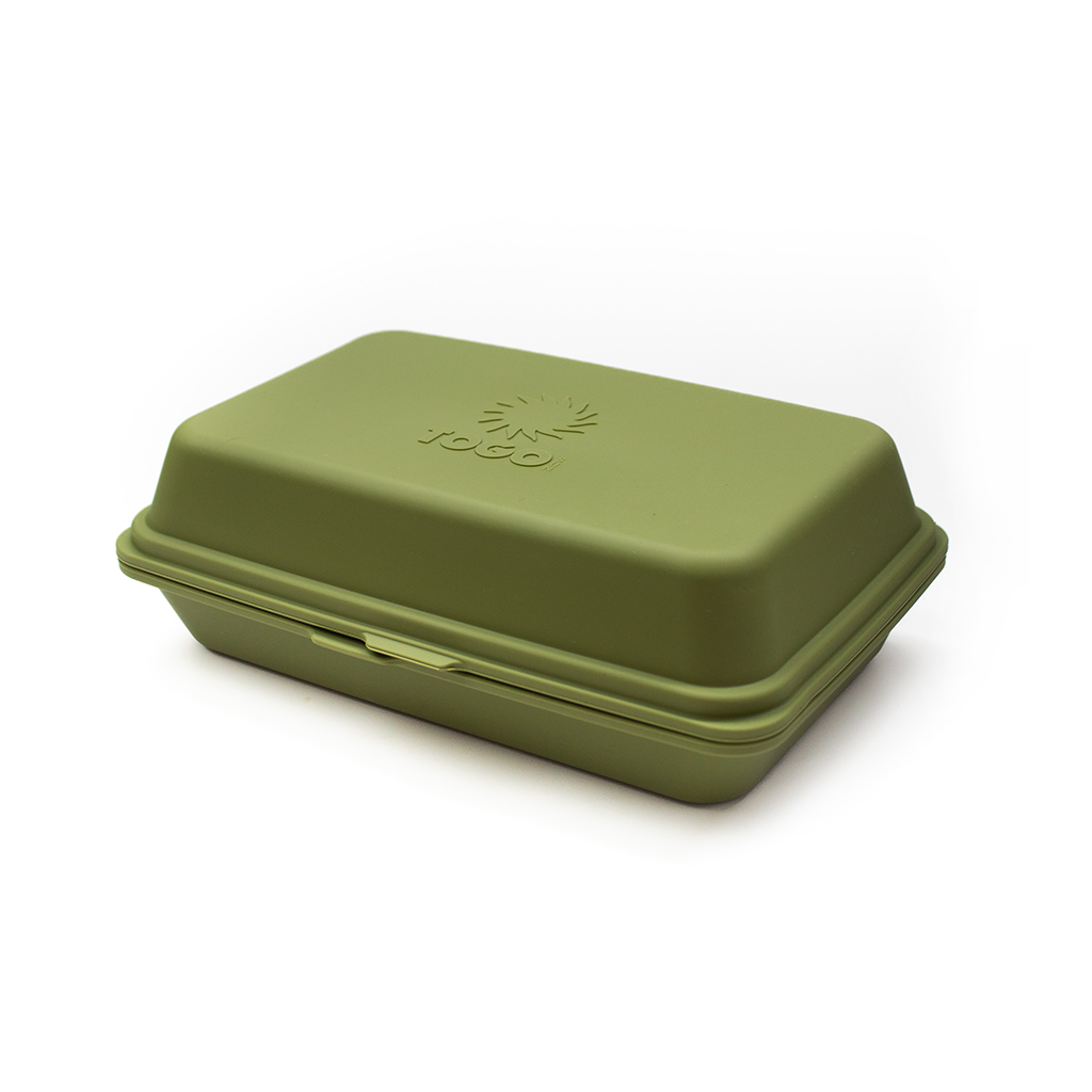 Go-For-Zero-Australia-Togo-Sun-Australia-Reusable-Silicone-Takeaway-Box-Green